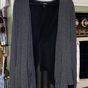 Black and gray Cardigan